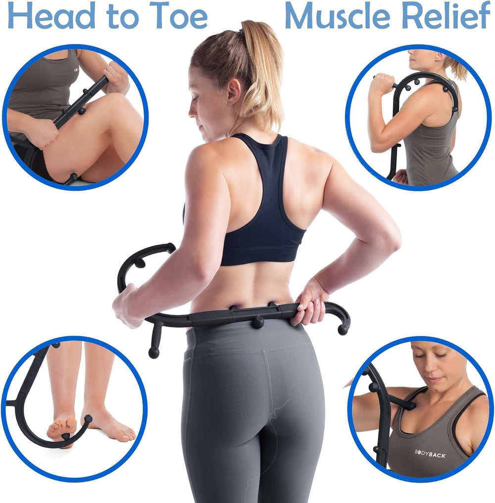 Two-piece construction of Body Back Buddy Classic snaps together easily.