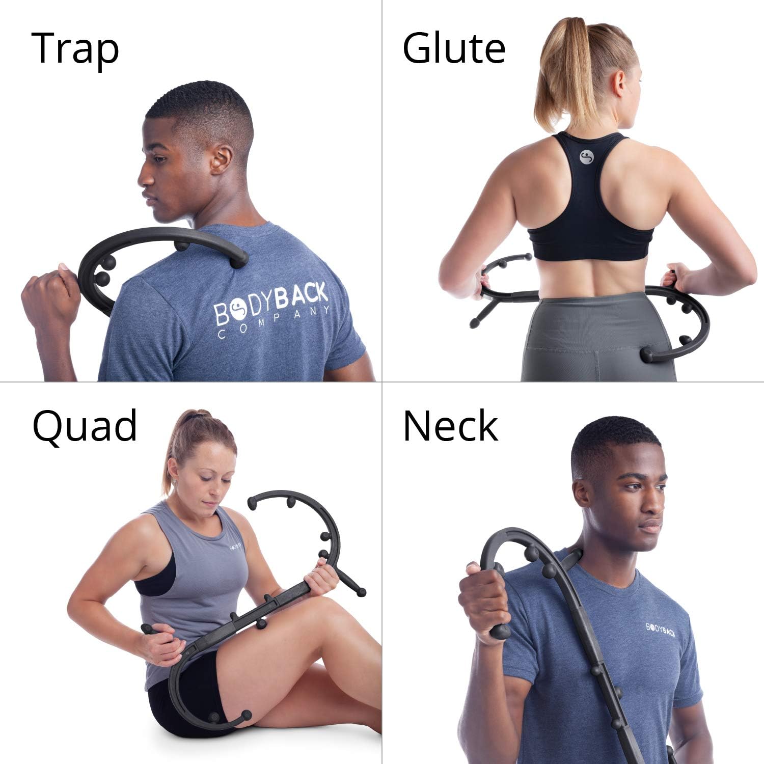 Body Back Buddy Elite USA-made badge communicates craftsmanship and durability.