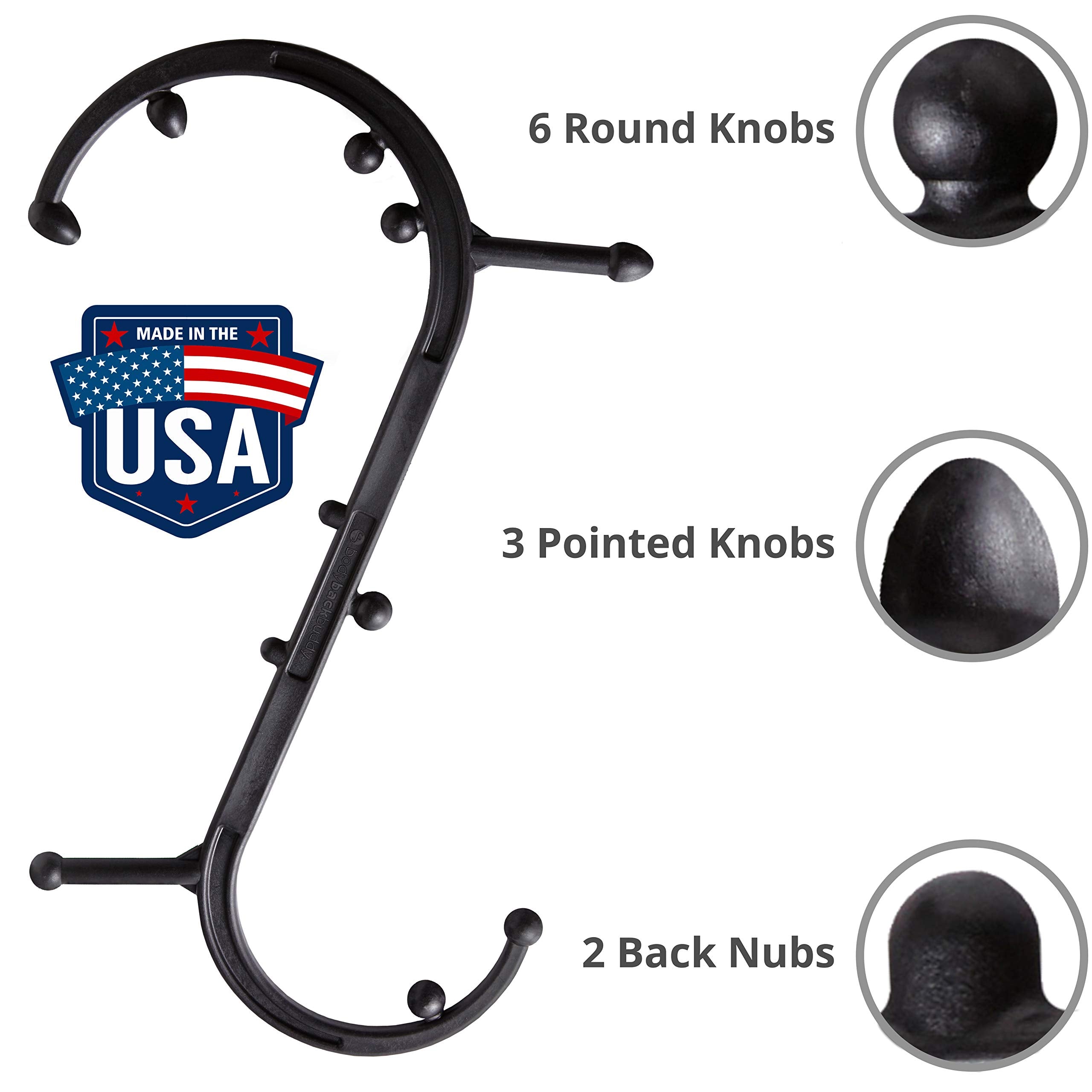 Body Back Buddy long fiber material with marbled, durable look.
