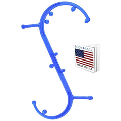 Body Back Buddy trigger point tool for targeted relief on tight muscles.