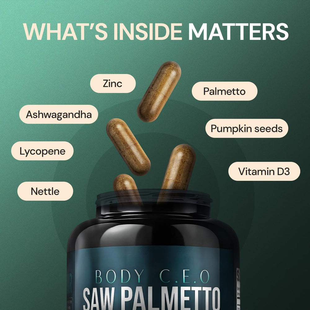 BODY C.E.O. Pumpkin seed powder supports urinary function.