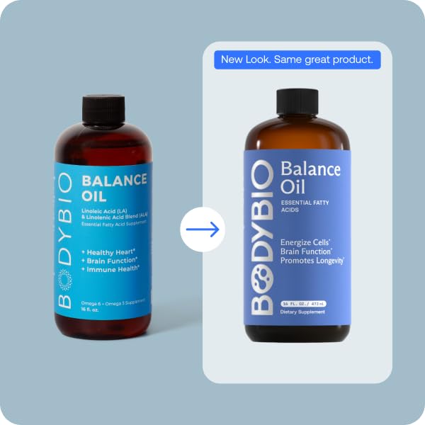 Third-party testing seal image with BodyBio Balance Oil, underscoring quality and purity.
