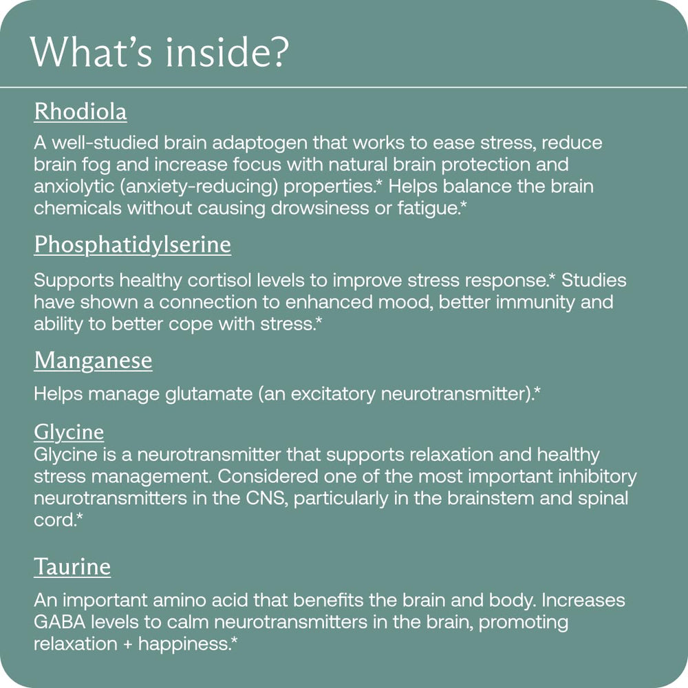 BodyBio Calm third-party testing seal demonstrates quality assurance.