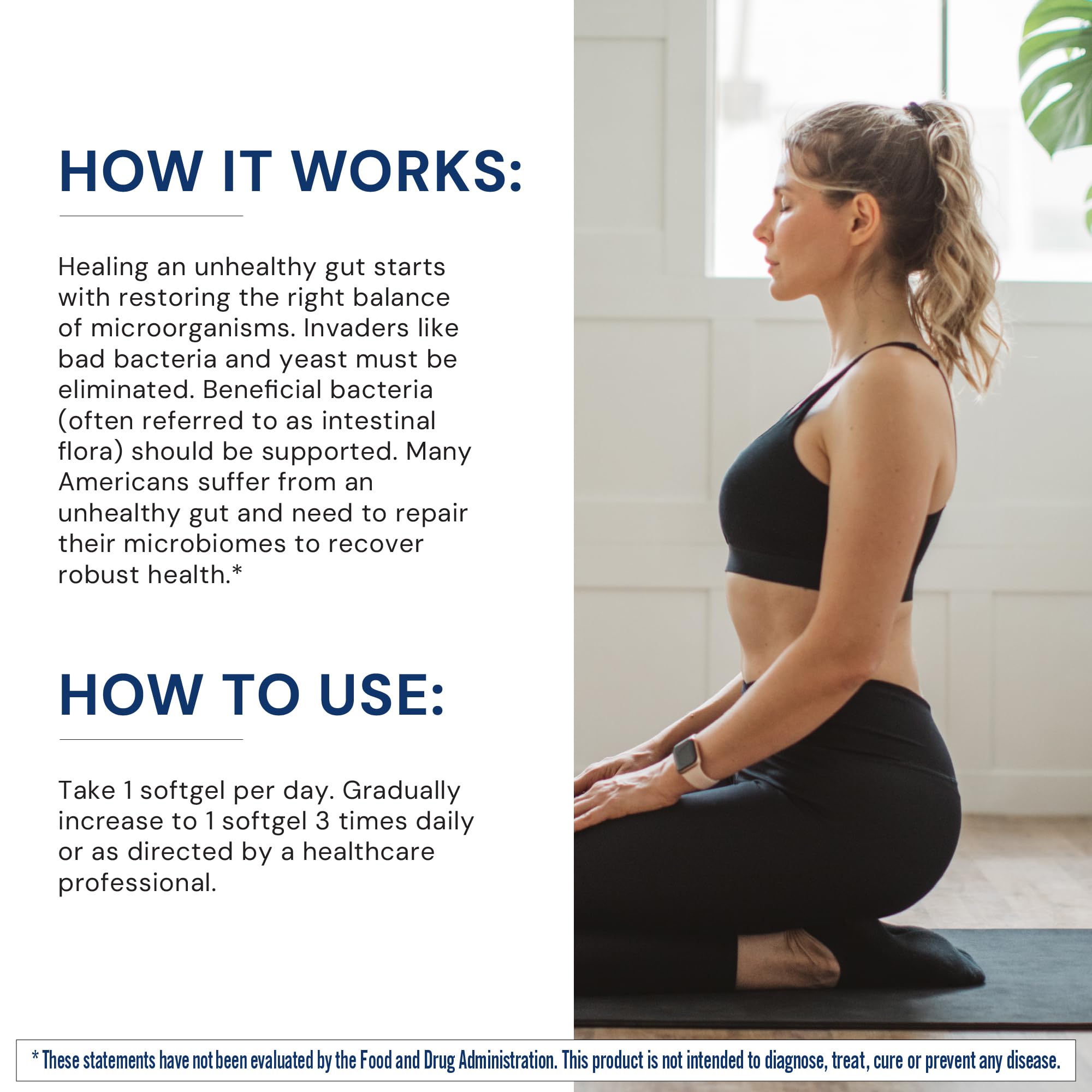 BodyHealth Gut Defense daily use scene suggests easy integration into routines