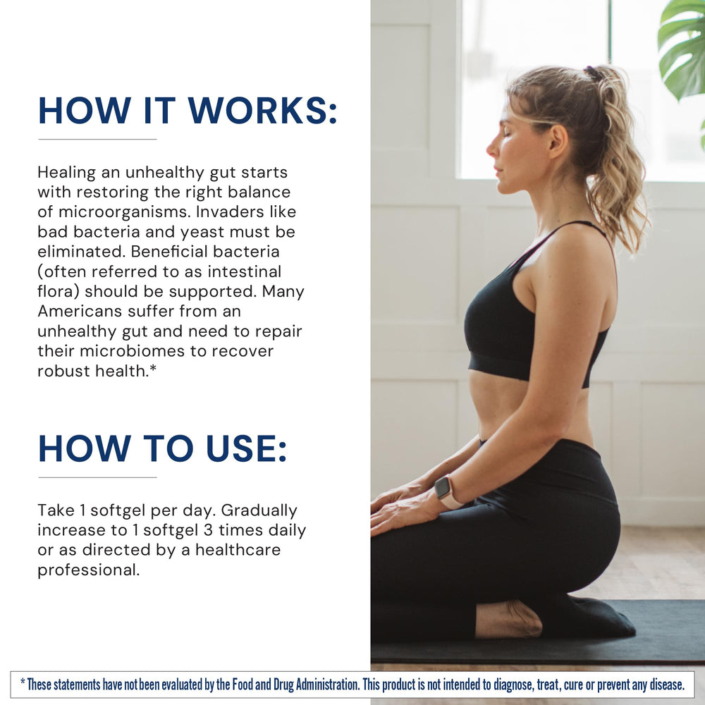 BodyHealth Gut Defense daily use scene suggests easy integration into routines