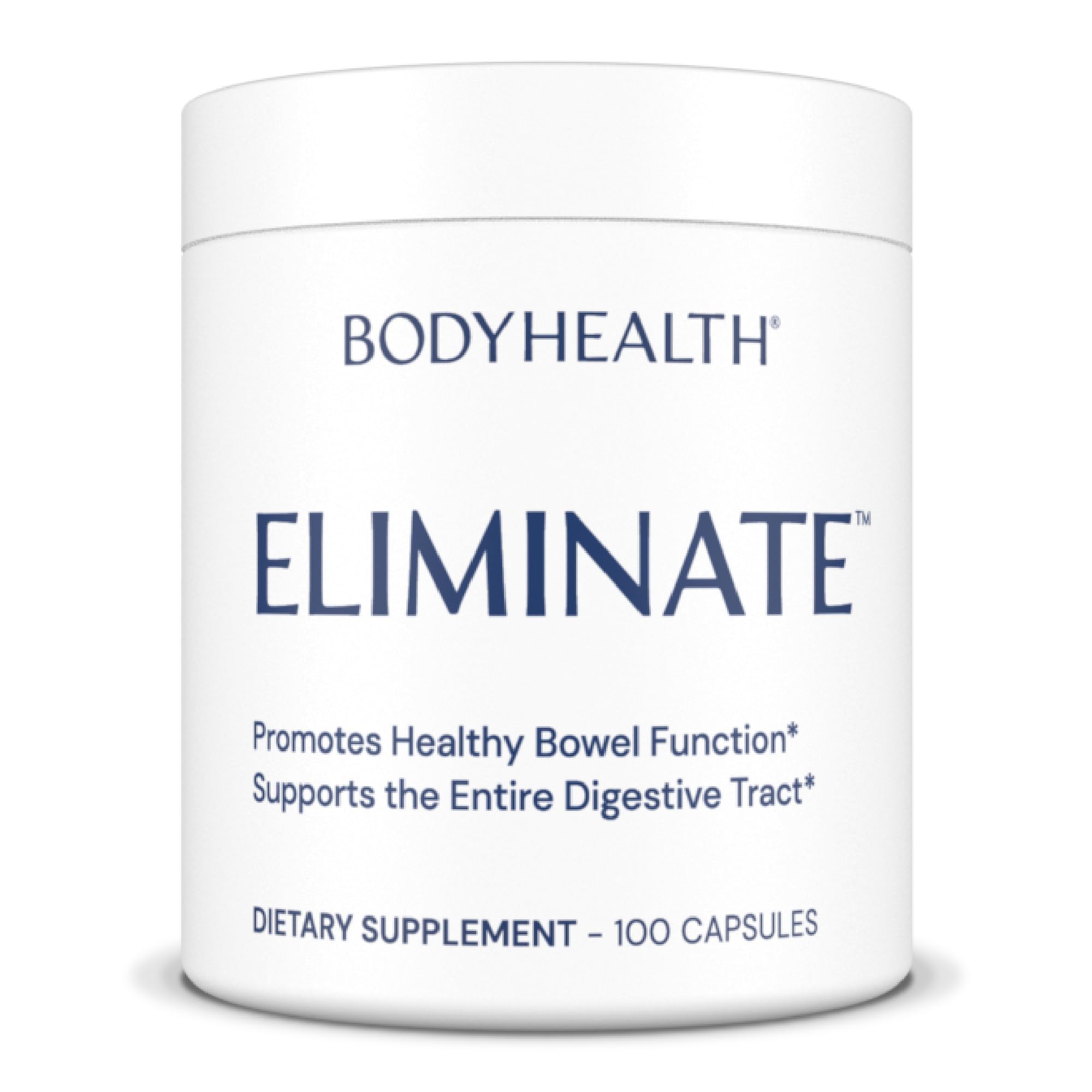 BodyHealth Intestinal Cleanse bottle front view for gentle overnight support