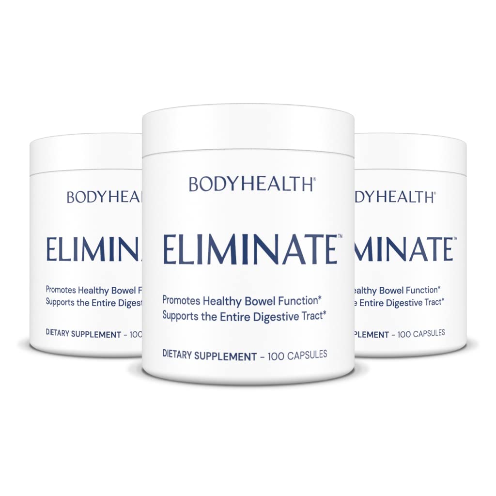 BodyHealth Intestinal Cleanse outer packaging open showing 100 capsules
