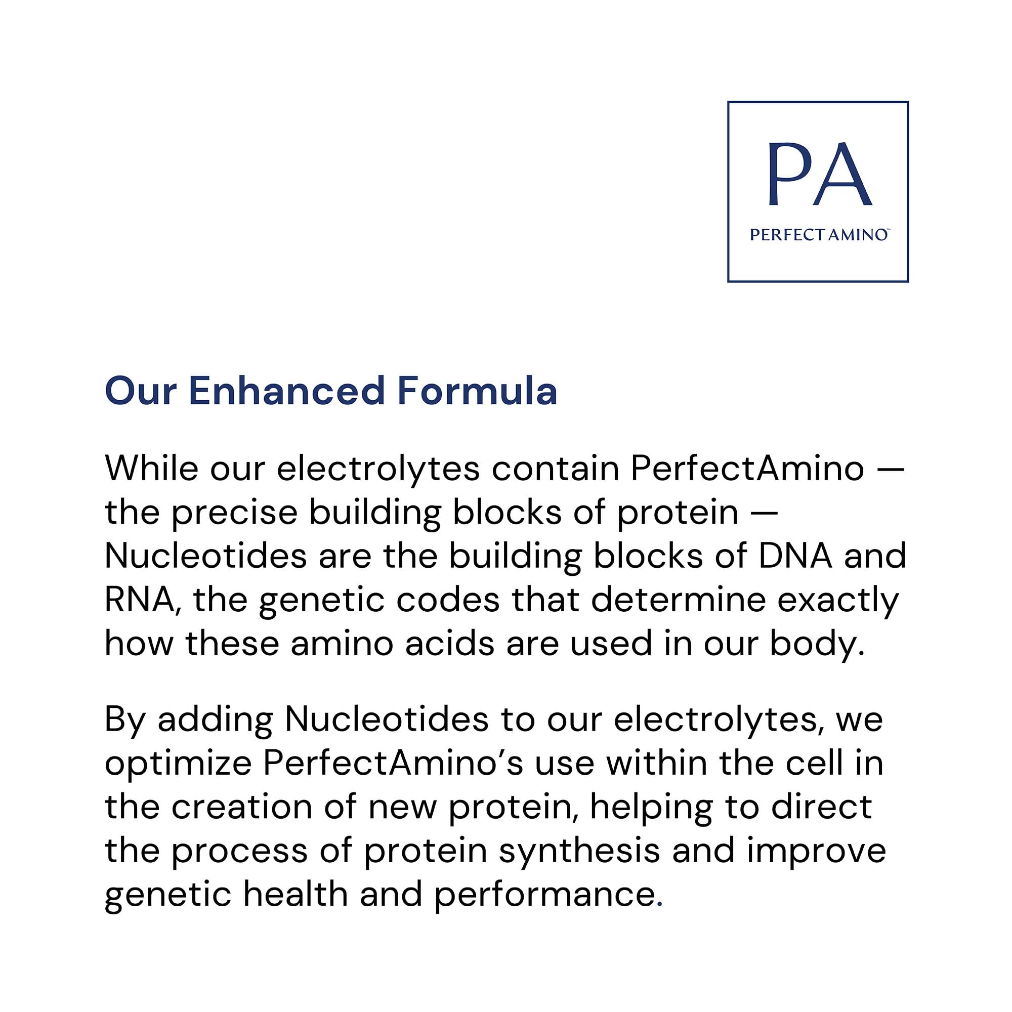Tub of BodyHealth PerfectAmino Electrolytes on a counter for daily hydration.
