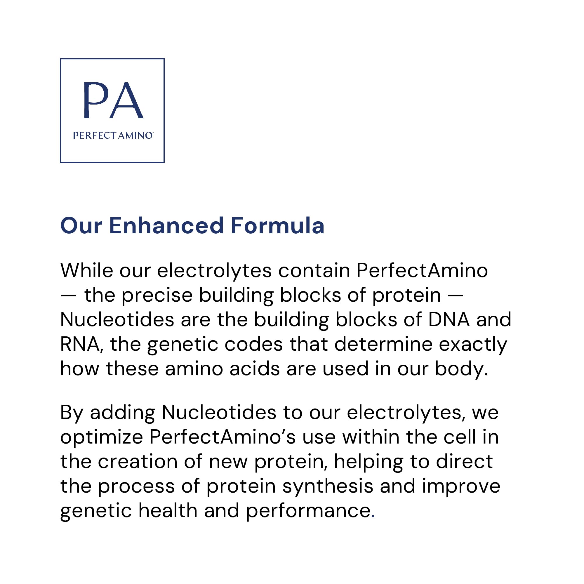 BodyHealth PerfectAmino Electrolytes post-workout hydration support image.