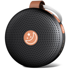 BodyHush mini sound machine black front view for compact sleep support on the go