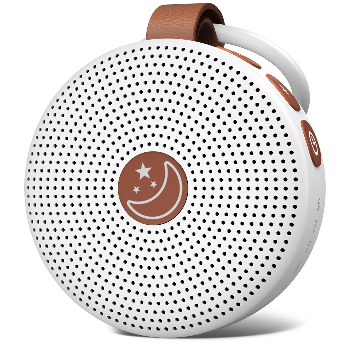 BodyHush Sound Machine Mini front view showcases travel-friendly design.