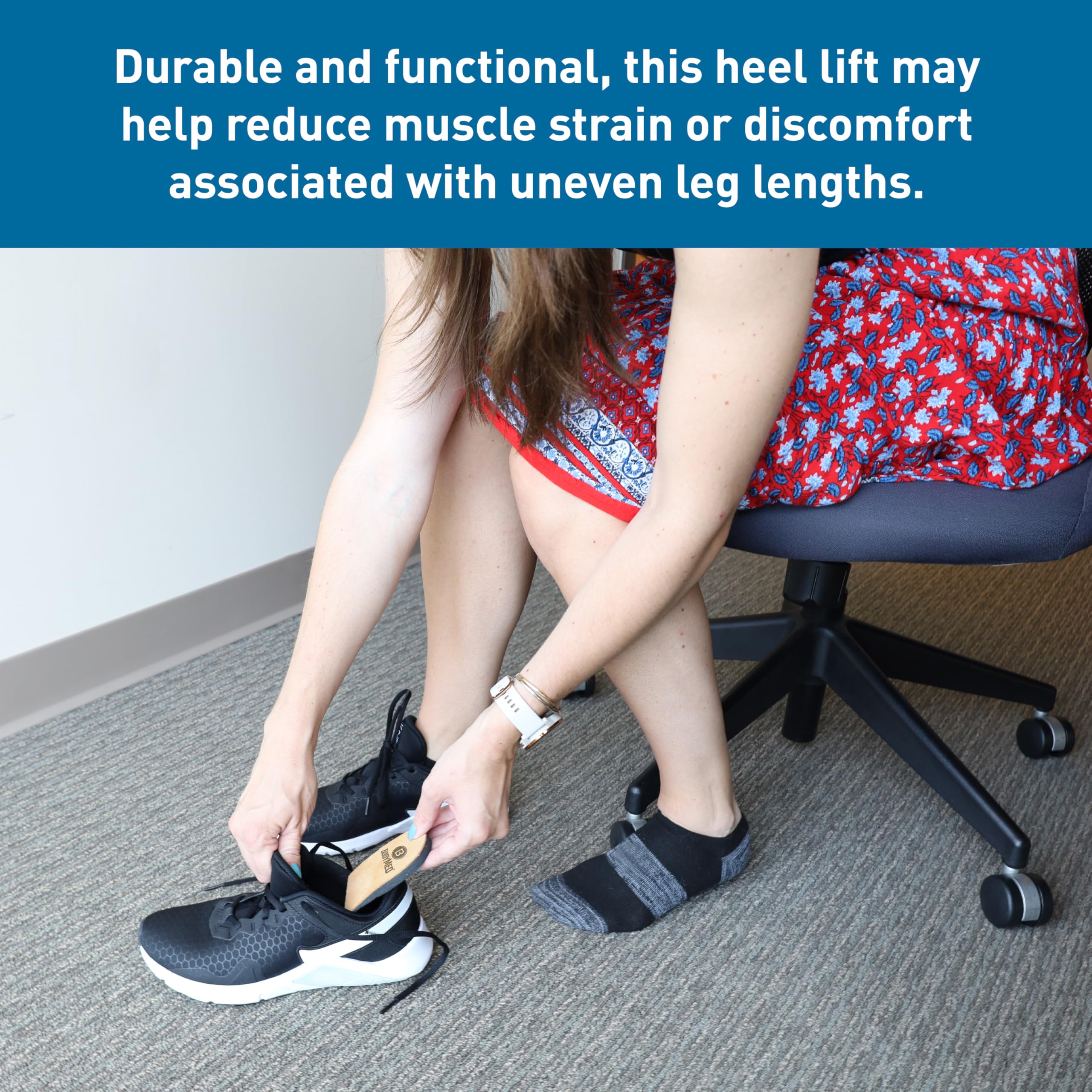 BodyMed small size fits compact footwear.