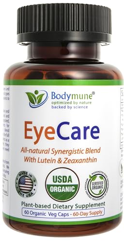 Bodymune Advanced EyeCare capsule closeup highlighting soft gel capsules