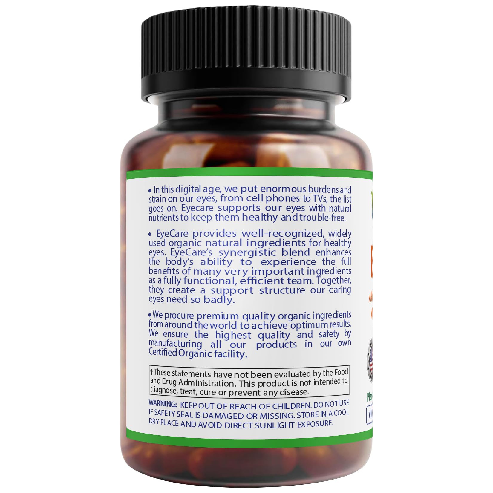 Bodymune Advanced EyeCare lutein-zeaxanthin visual emphasizing macula support