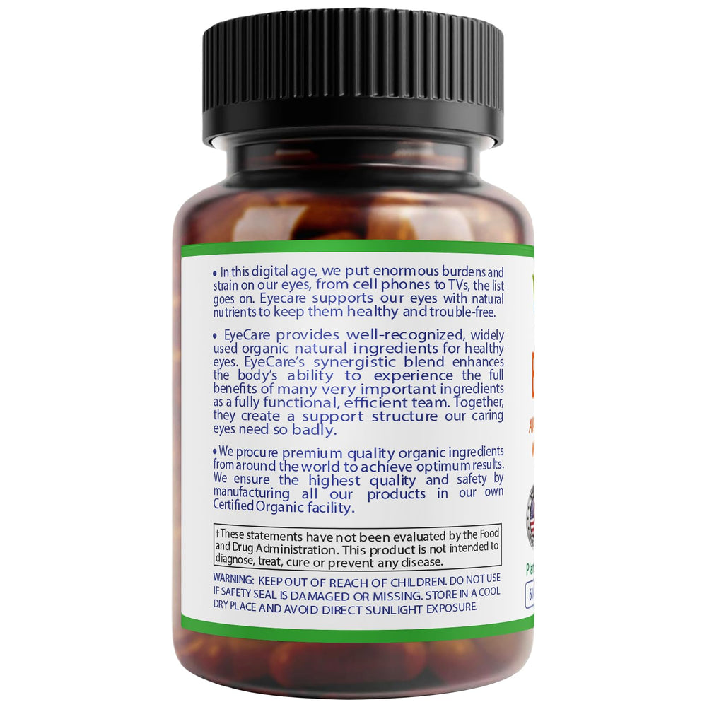 Bodymune Advanced EyeCare lutein-zeaxanthin visual emphasizing macula support