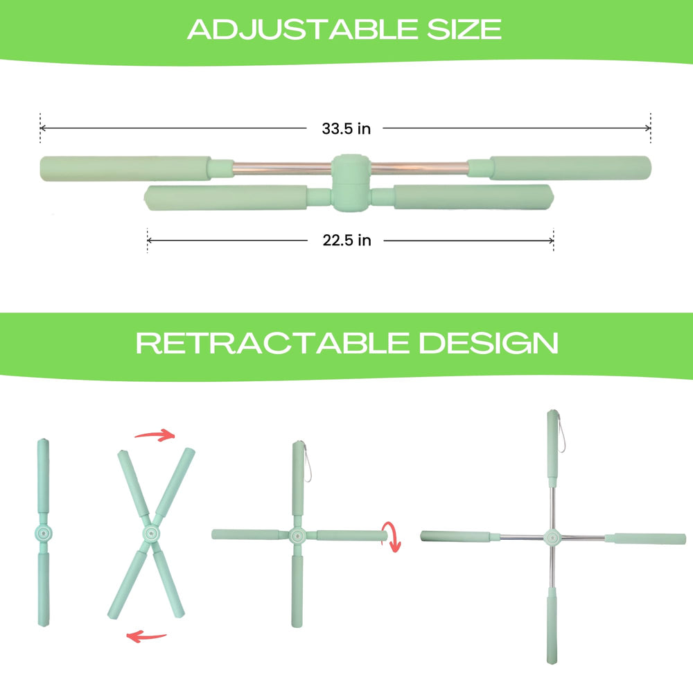 BodyTree Cross Stick adjustable size suitable for all heights