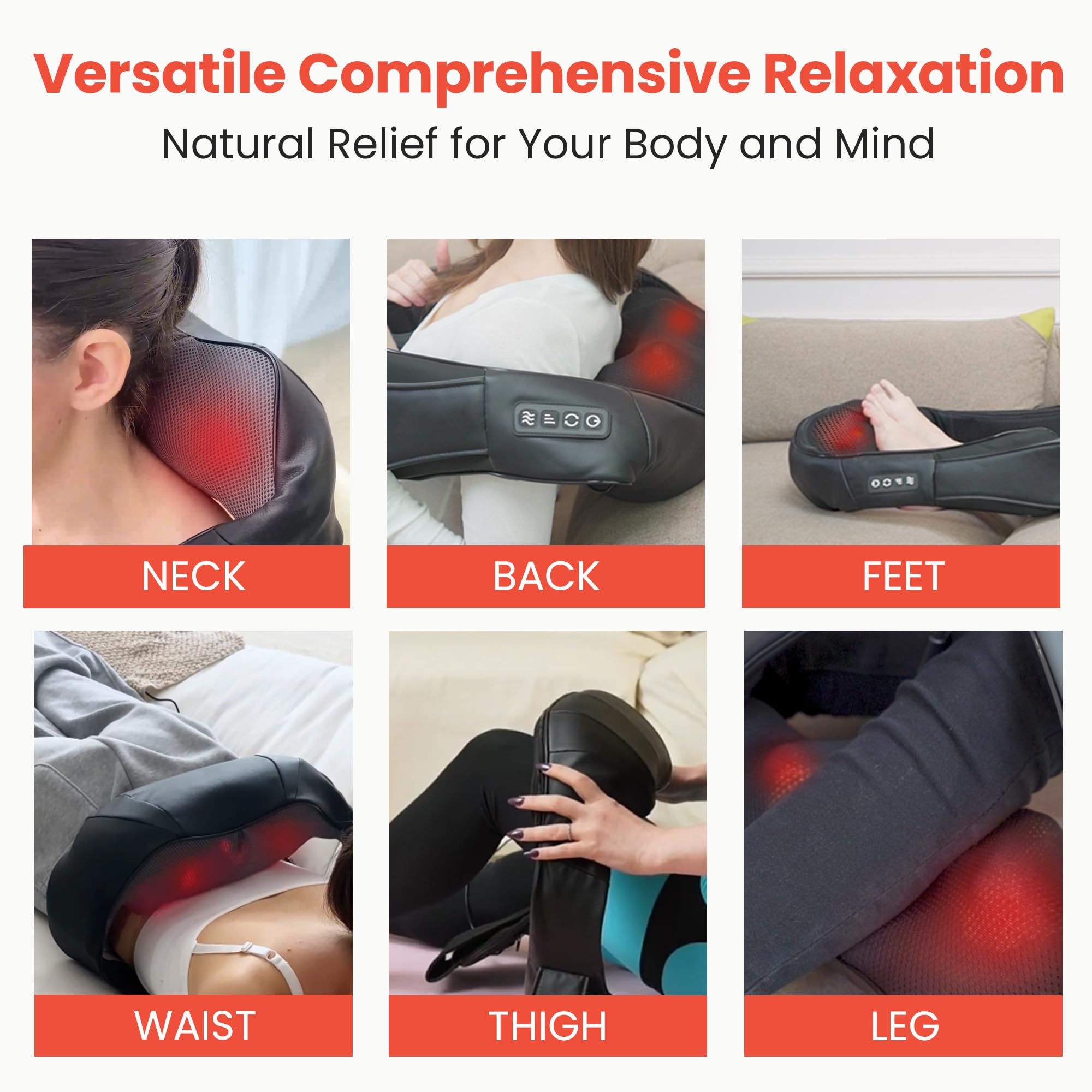 BOFEUNNG adjustable speed and heating customize the experience.