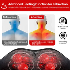 BOFEUNNG heat function adds comforting warmth during use.