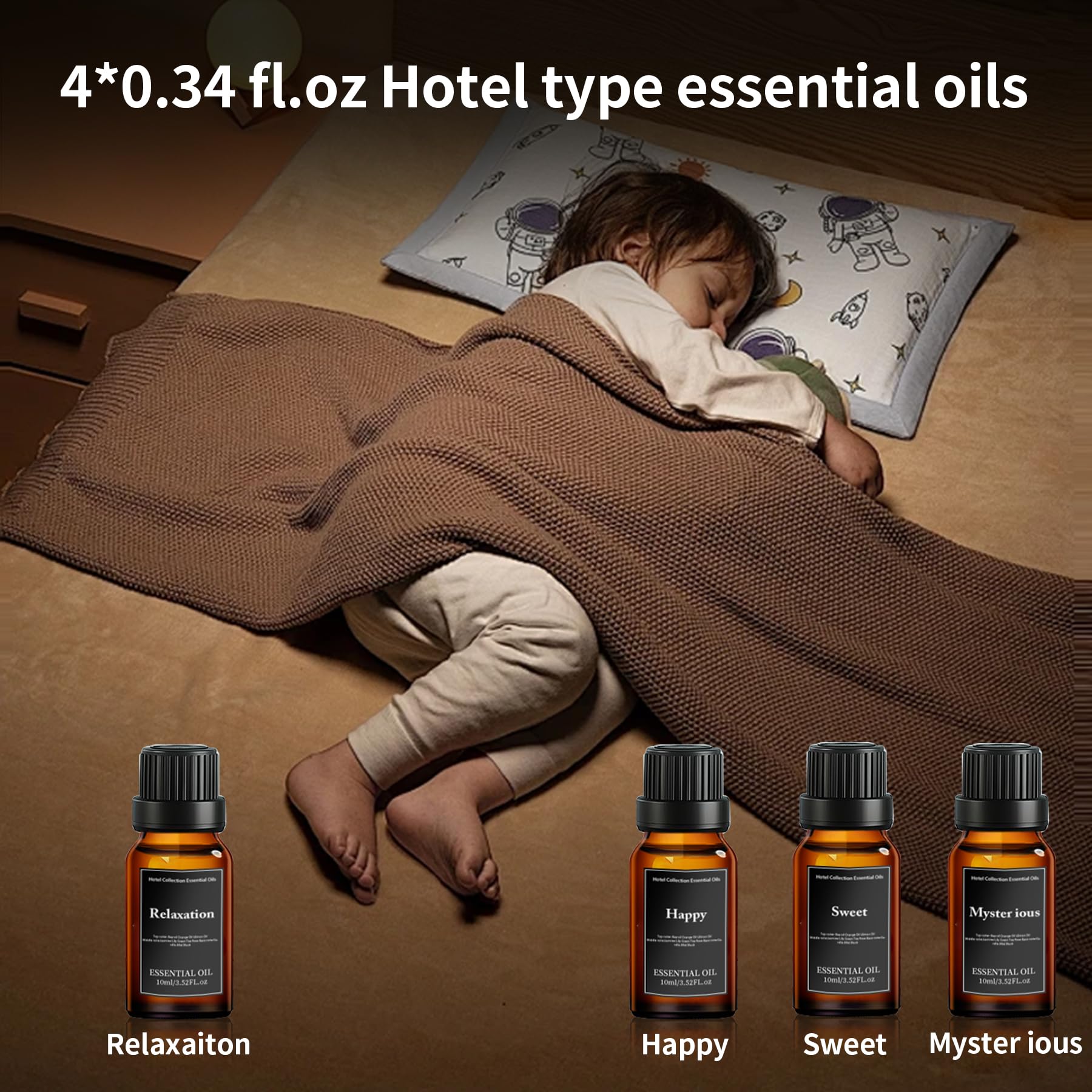 BOHOFAM diffuser 230ml tank enables long lasting use