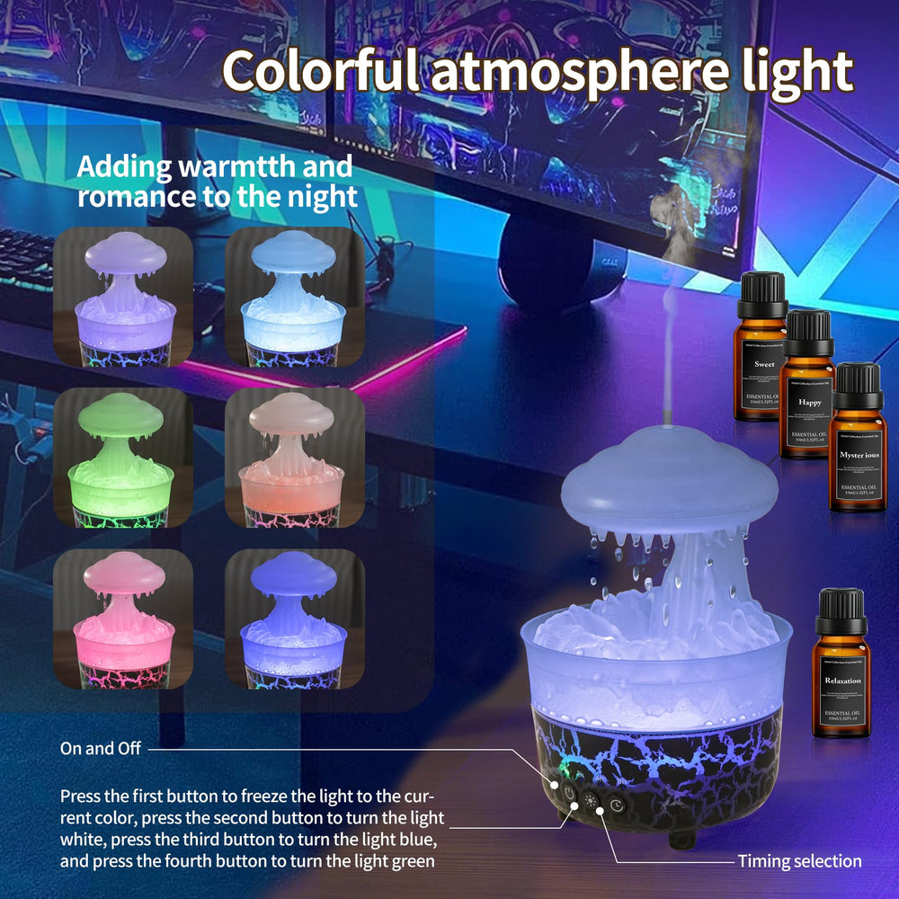 BOHOFAM 7 color lights create customizable room ambiance