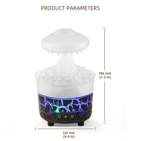 BOHOFAM compact diffuser fits shelves and nightstands