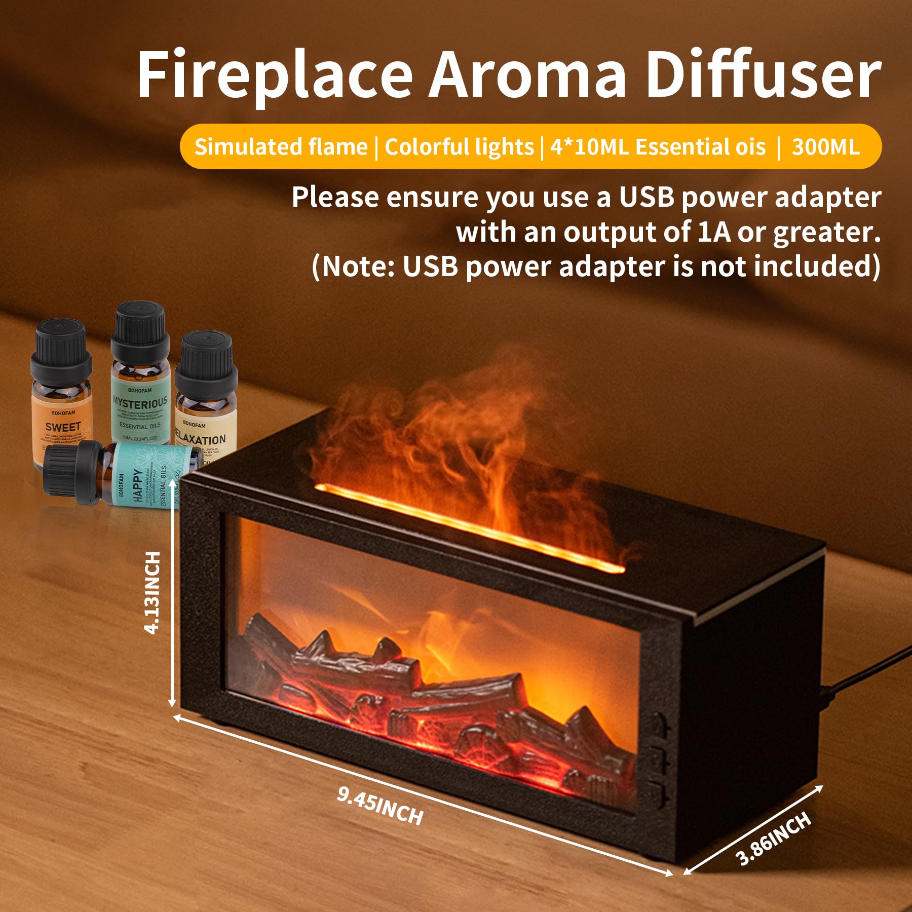 Ideal for bedrooms, living rooms, and larger spaces