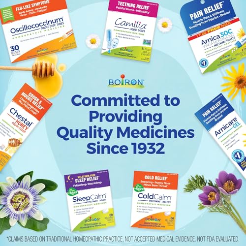 80 gránulos en el envase para 16 dosis.