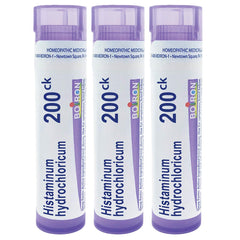 Boiron Histaminum 200CK pellets pack ready for quick allergy relief.
