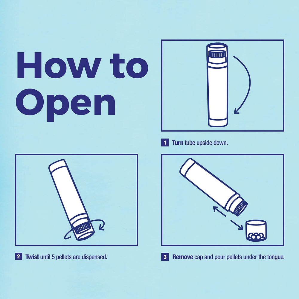 On-the-go dosing with Boiron Ledum Palustre tube.