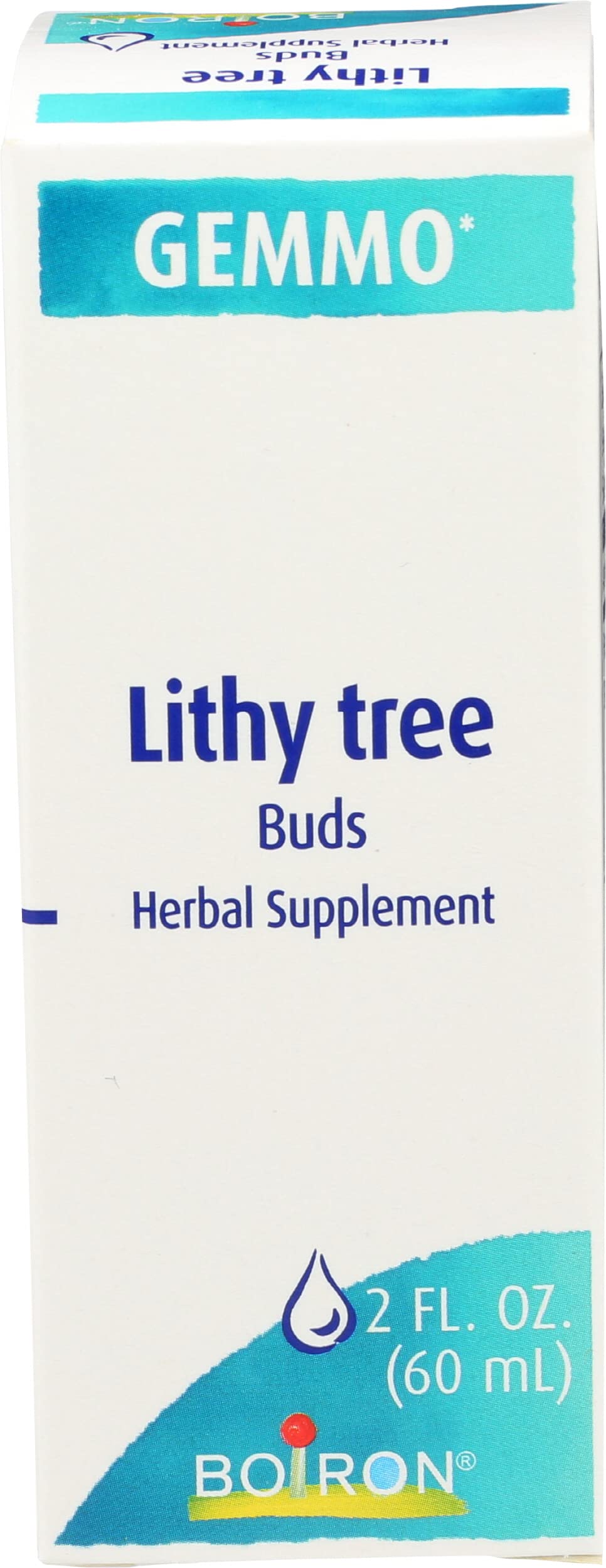 Boiron Lithy Tree buds bottle for daily herbal routine.