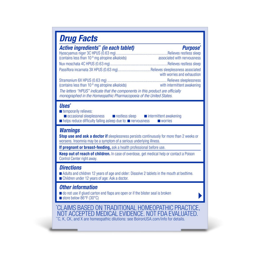 SleepCalm HSA/FSA eligible label on packaging