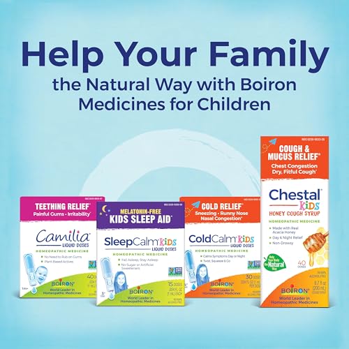 SleepCalm Kids packaging emphasizes non-GMO homeopathic formula.