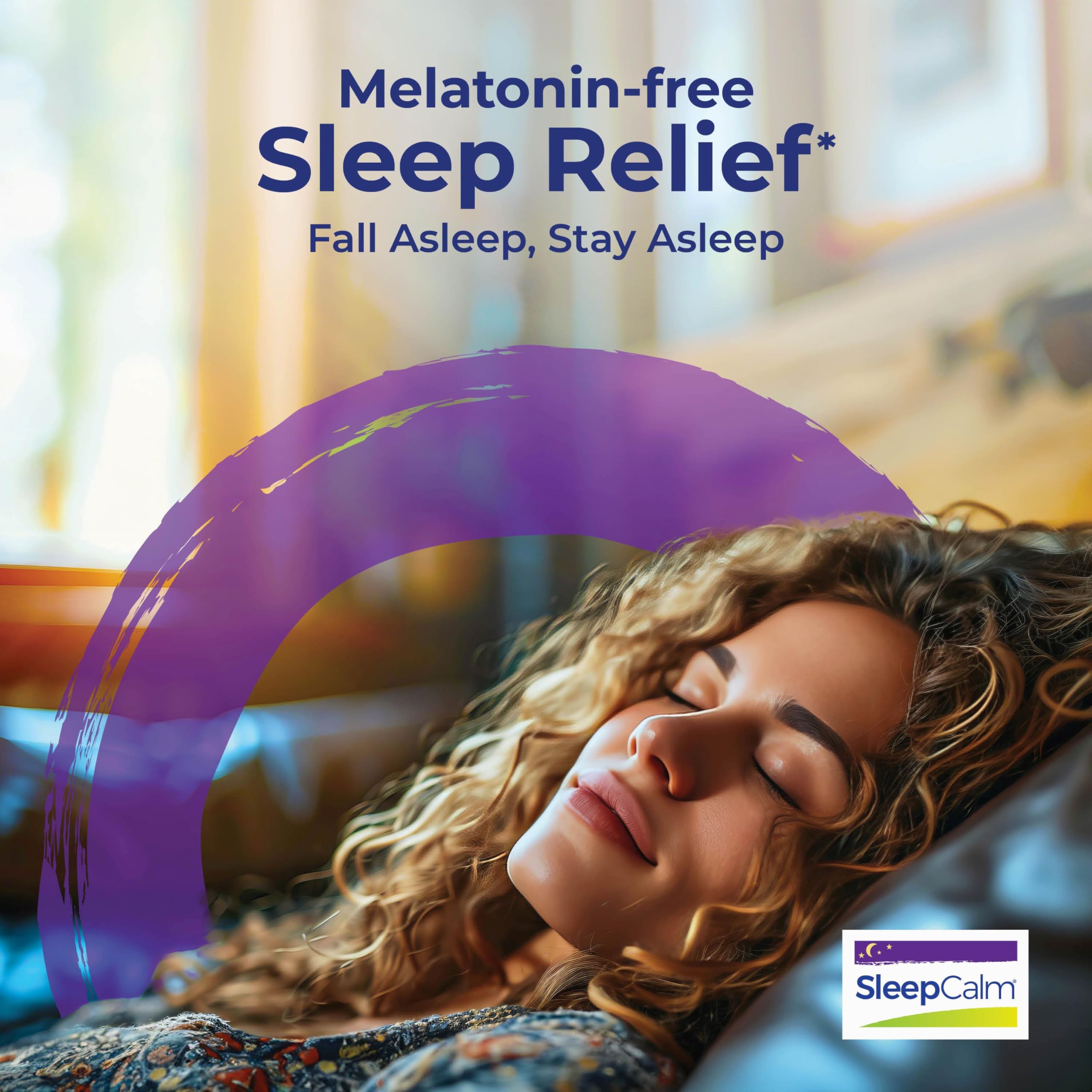 Plant-powered Boiron SleepCalm On the Go formula for natural calm at night.