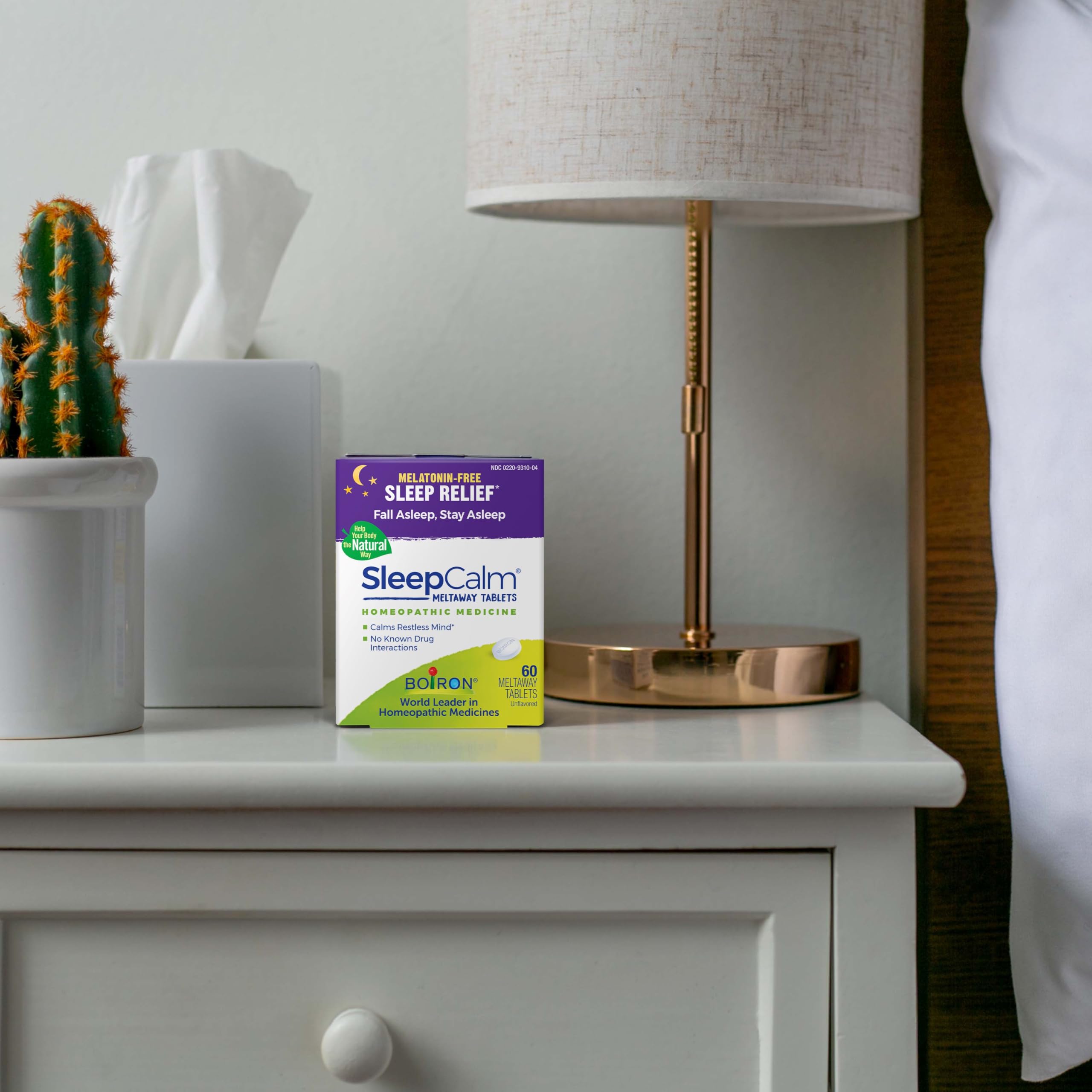 Gluten-free SleepCalm packaging highlight