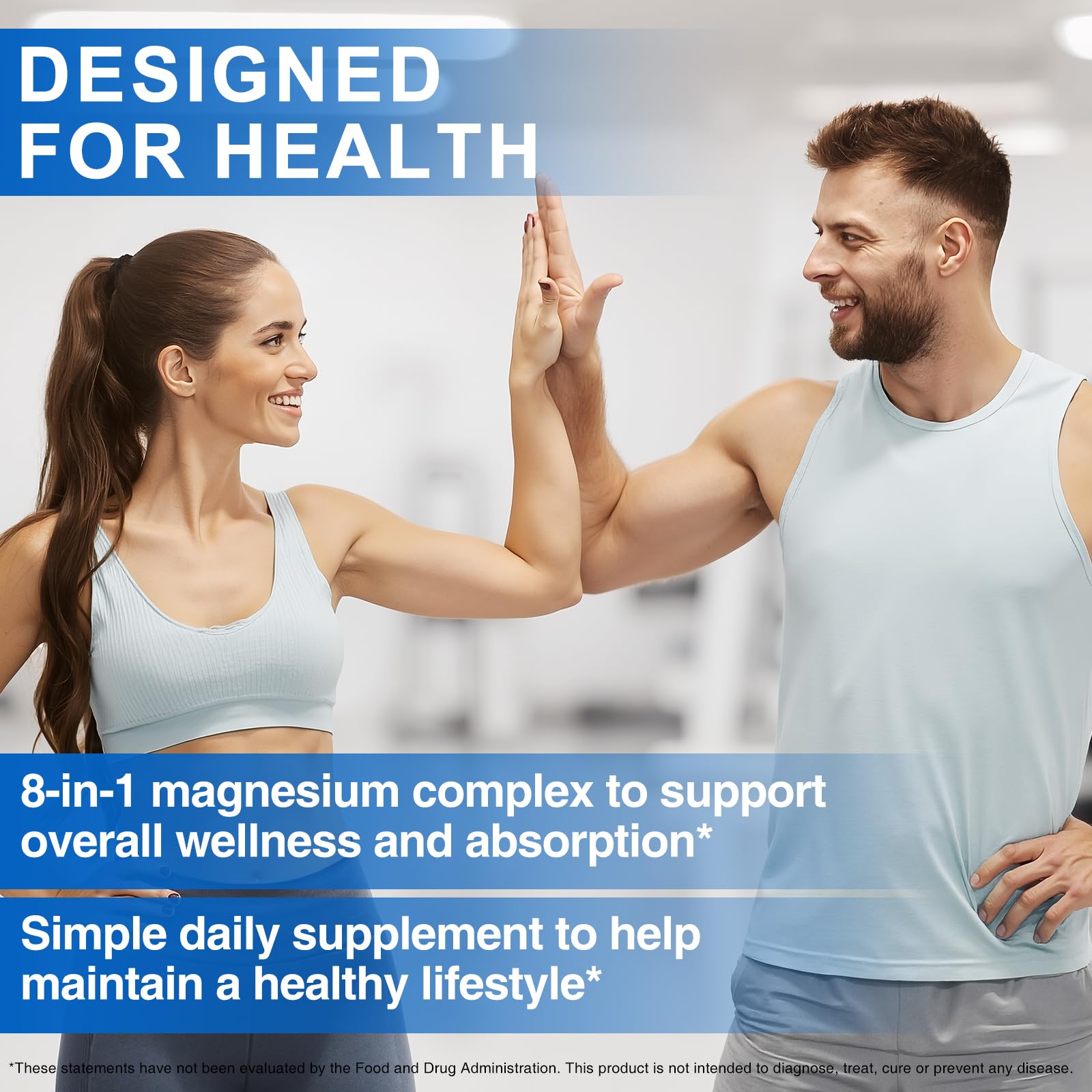 BOIUOITI Magnesium energy mobility scene indicating reduced fatigue during workouts.