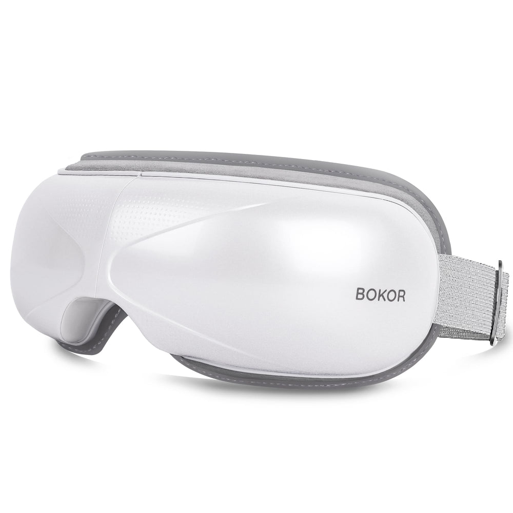 Elegant gift packaging for BOKOR eye massager, ready for gifting.