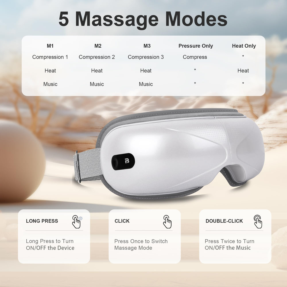 Compact and portable BOKOR massager suitable for travel and office use.
