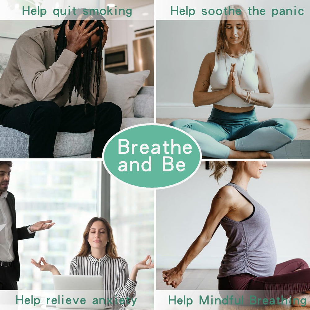 BOLAGTIER Braille 'Breathe' inscription signals mindfulness cue