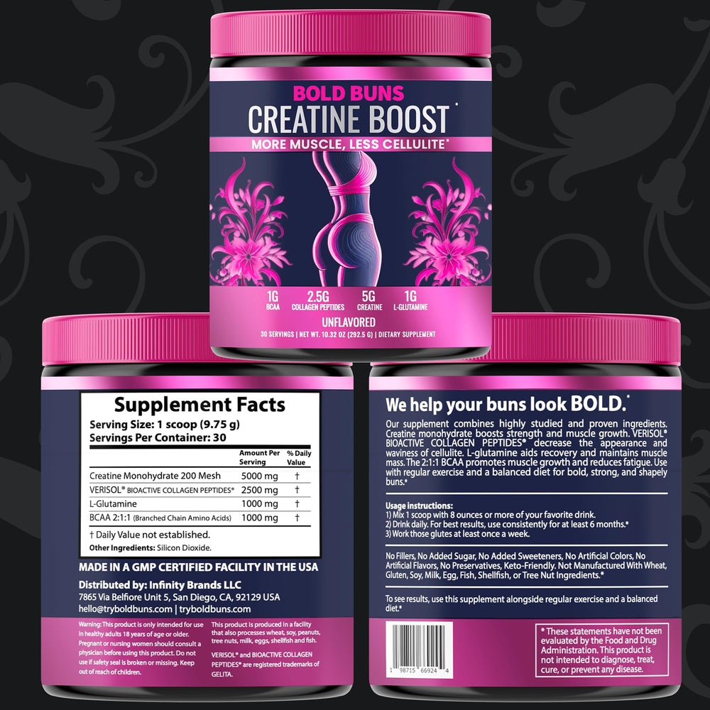 Person preparing Bold Buns Creatine for Women as part of a post‑workout routine