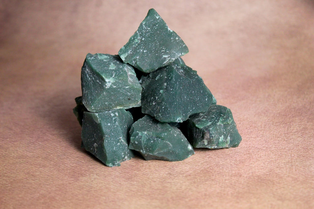 Bombay Crystals Export green jade close-up color and texture