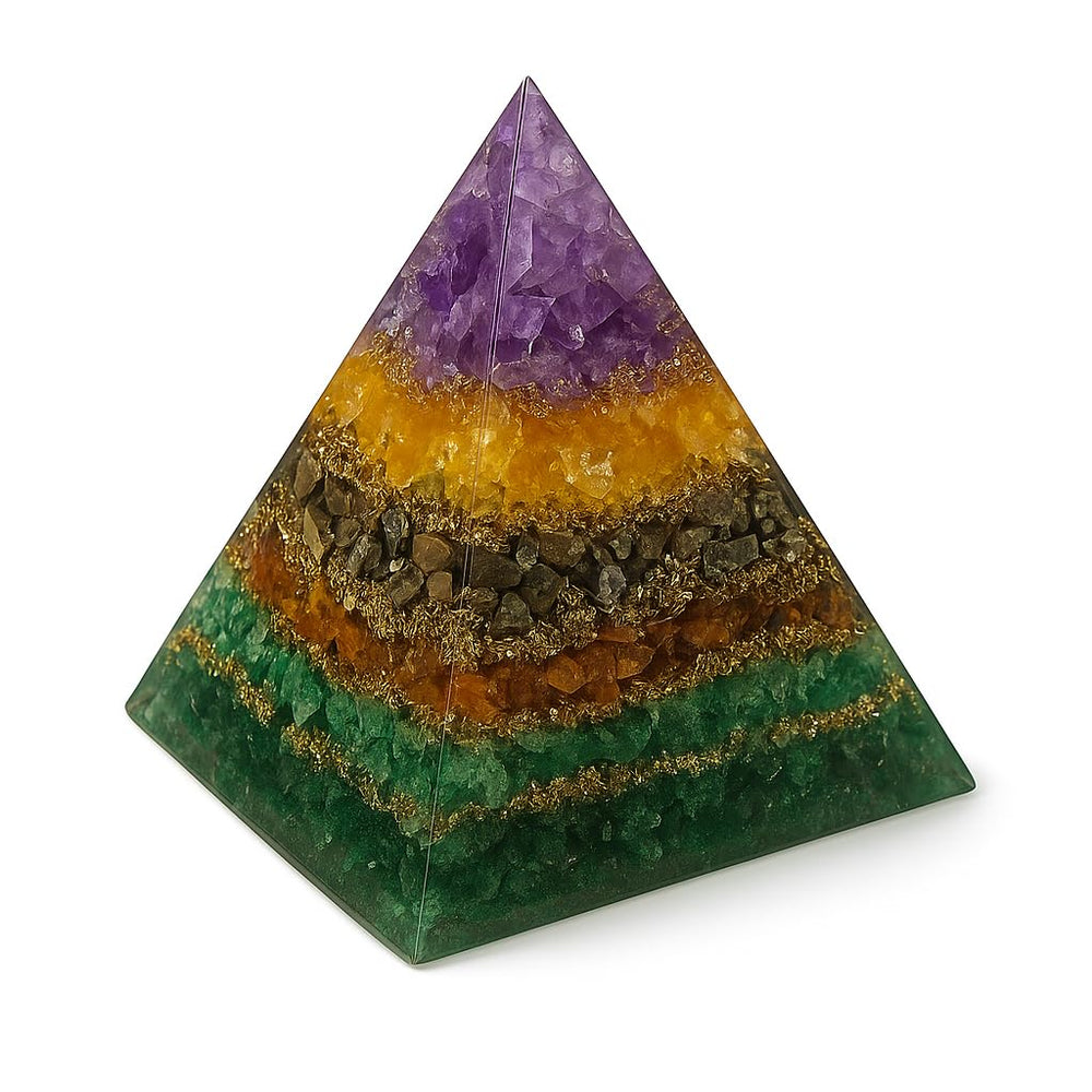 Bombay Crystals Export gift-ready Money Magnet Pyramid packaging.
