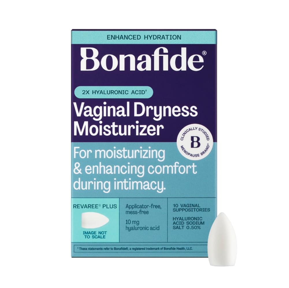 Bonafide Revaree Plus bottle with inserts, signaling a convenient one-month supply for daily use.