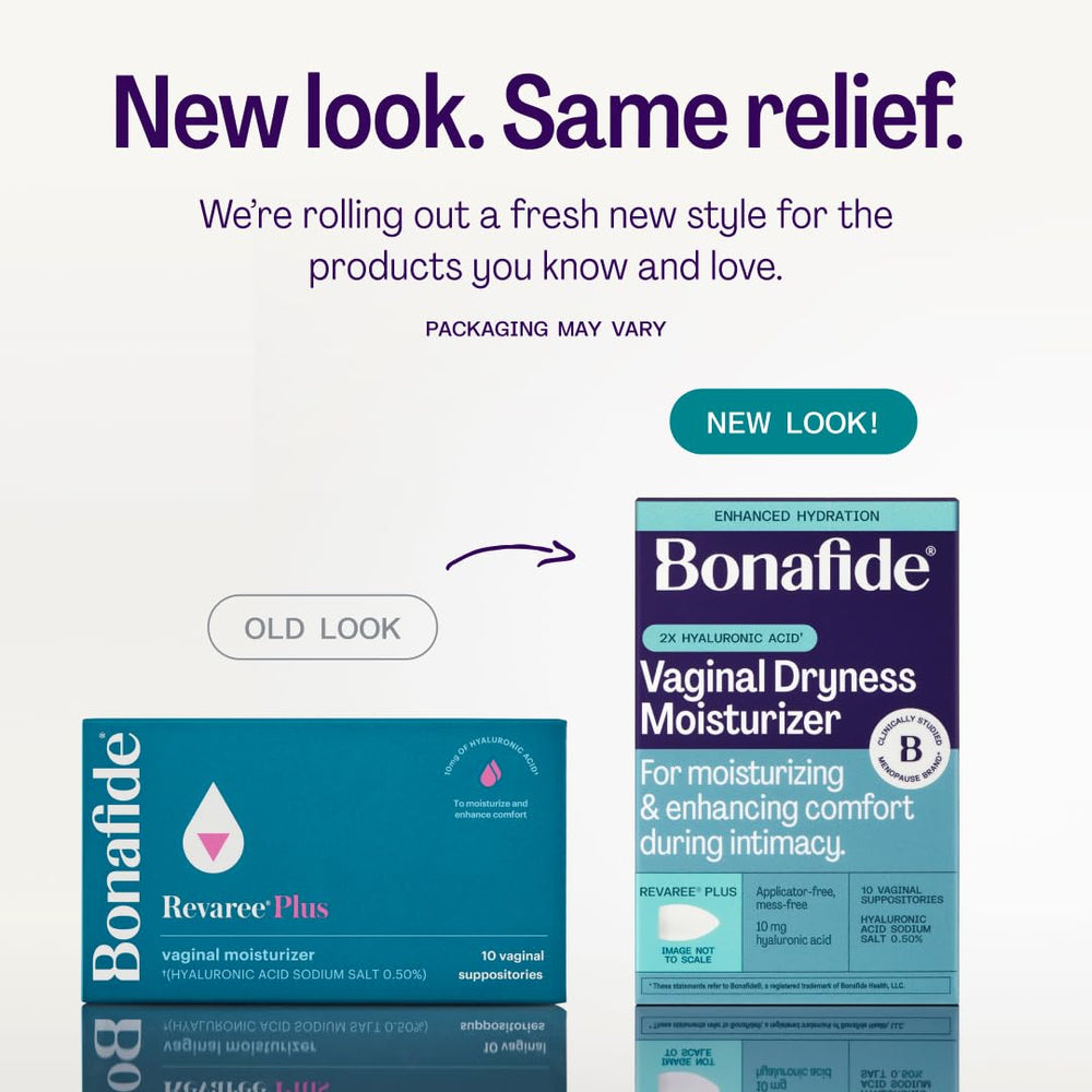 Bonafide Revaree Plus packaging box showcasing discreet at-home use.