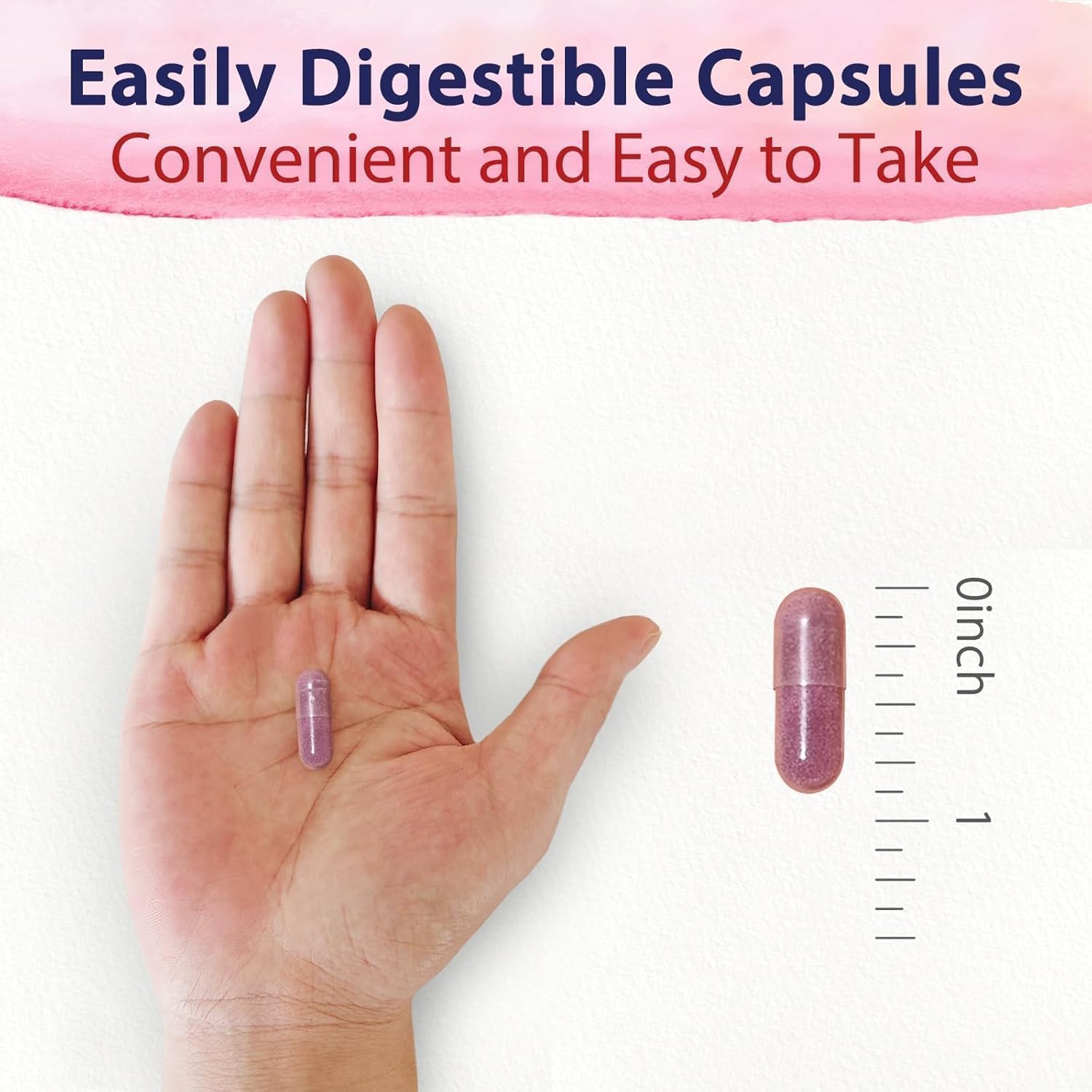 Pouring a Tart Cherry 60:1 capsule for a simple daily routine