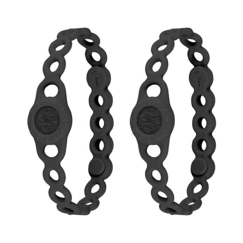 Bone Collection black diffuser bracelet, perfect for gifting