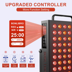 BONLIBRO BN-60 quad wave panel wall-mount setup for convenient at-home therapy