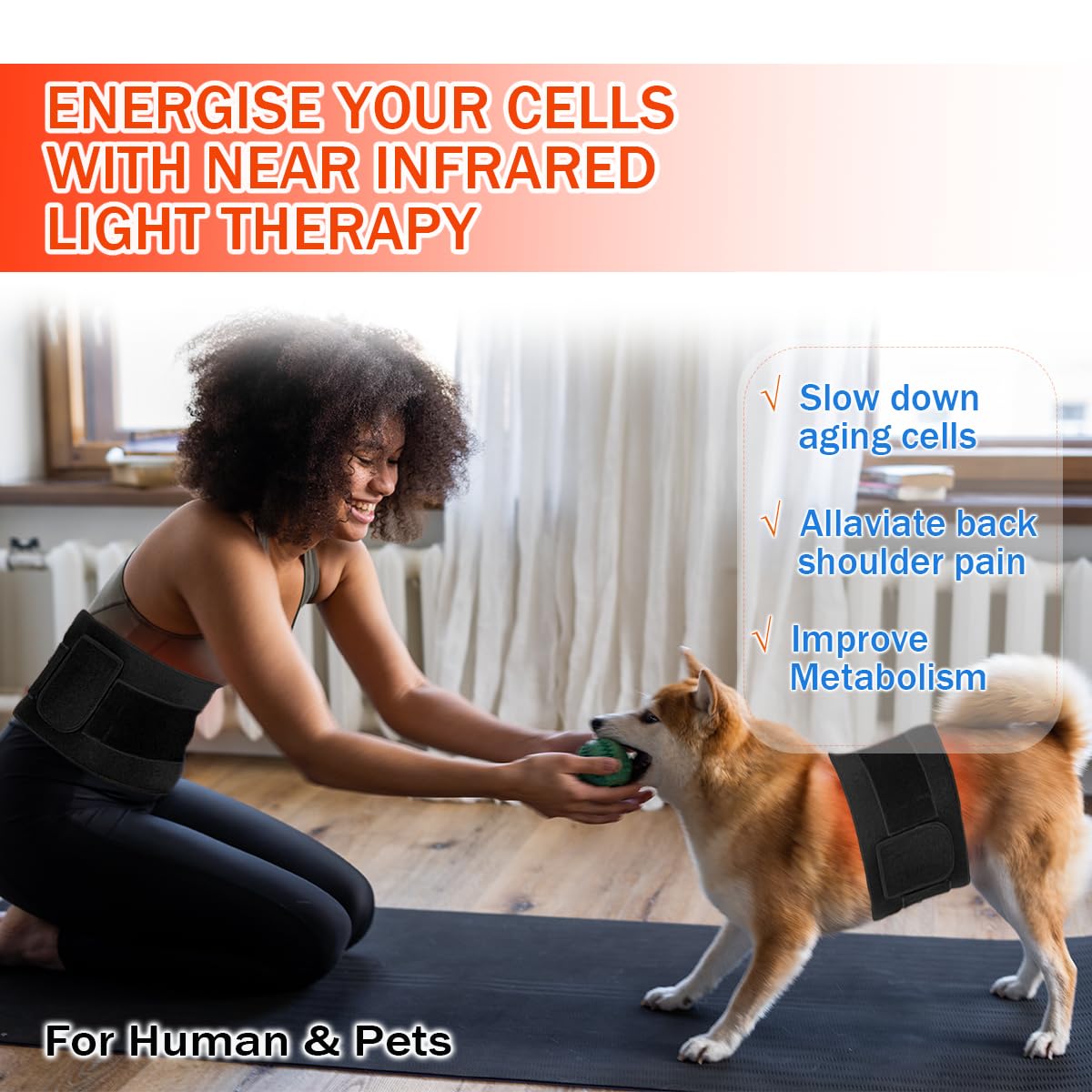 bonodave red light heating pad gift box for a thoughtful wellness present