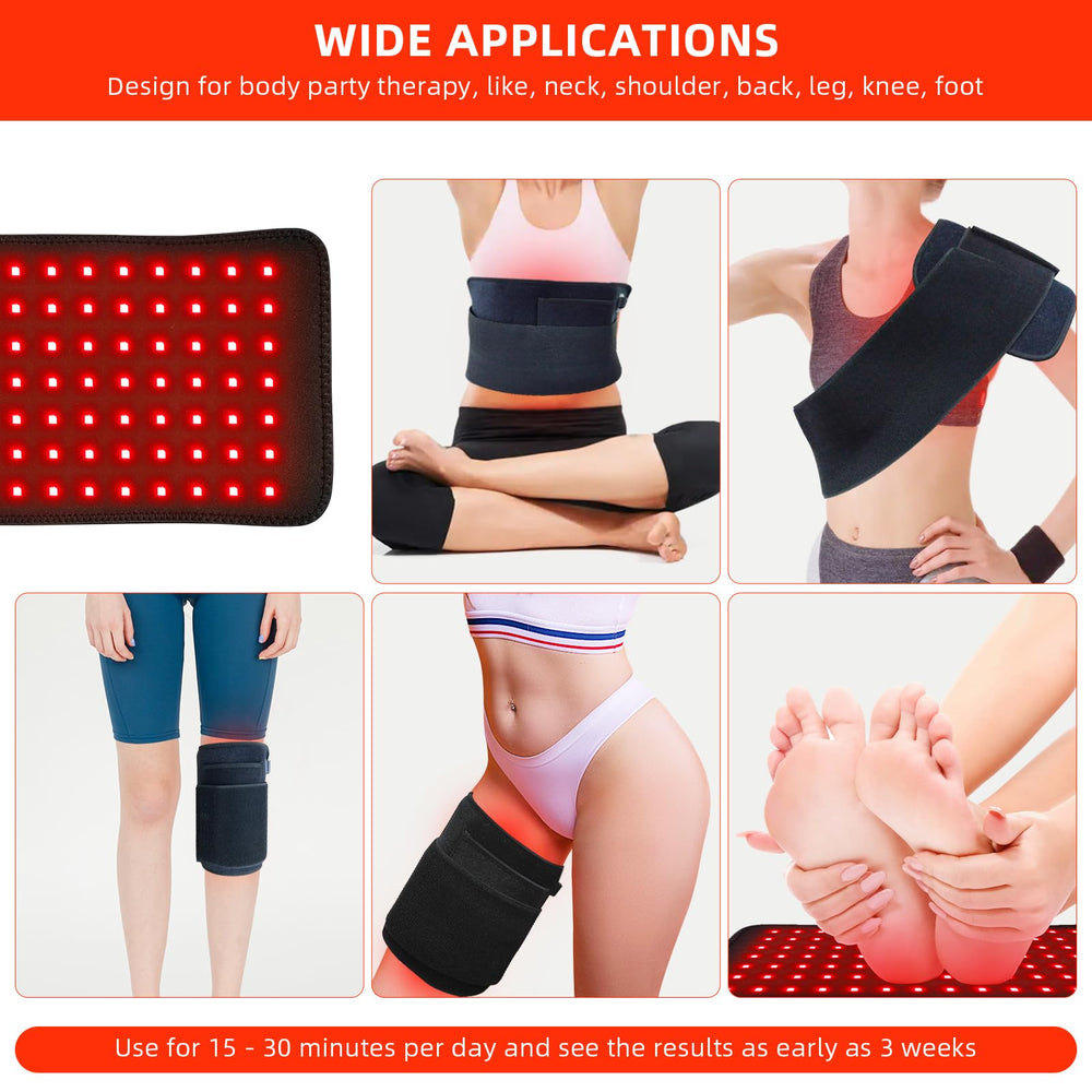 bonodave red light heating pad on hands for improved comfort and circulation
