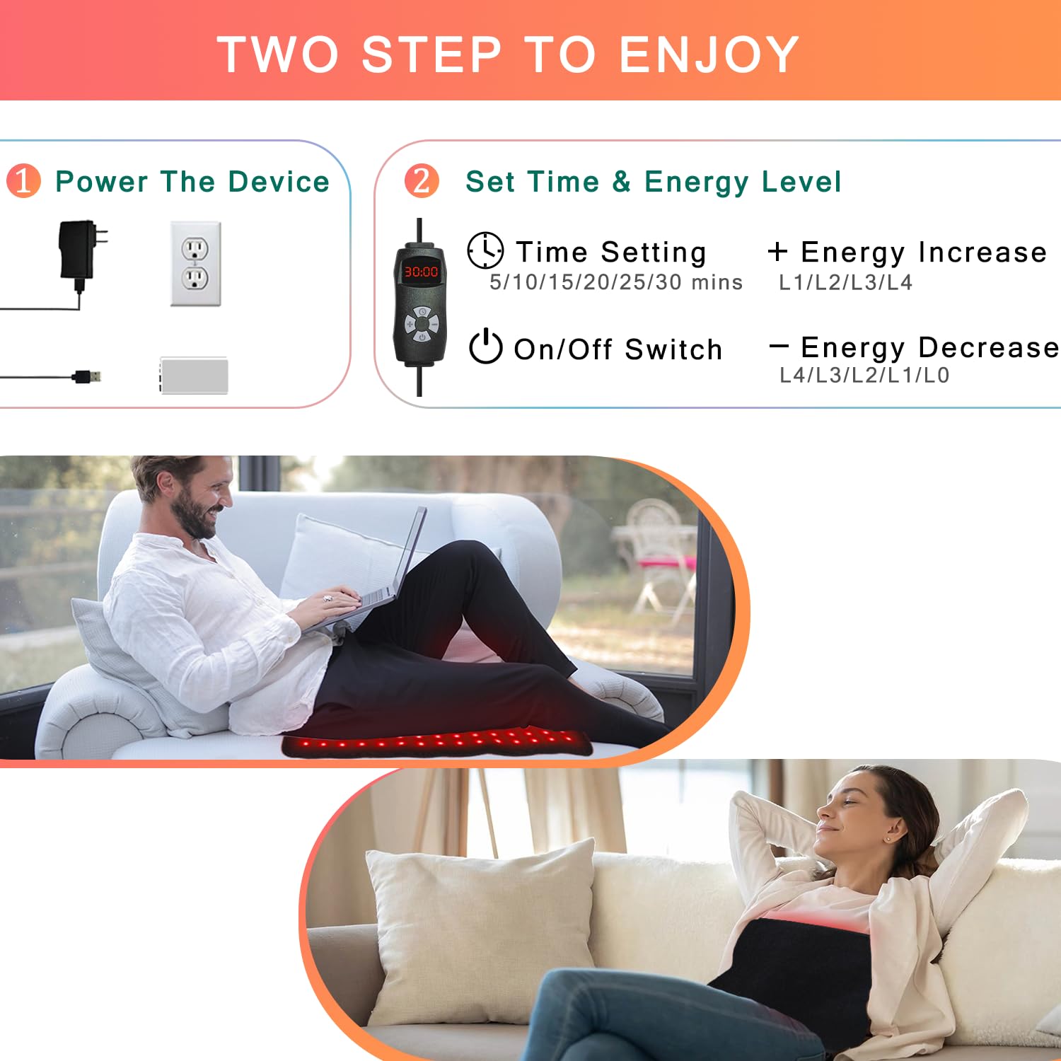 bonodave XL pad for legs warms large muscle areas