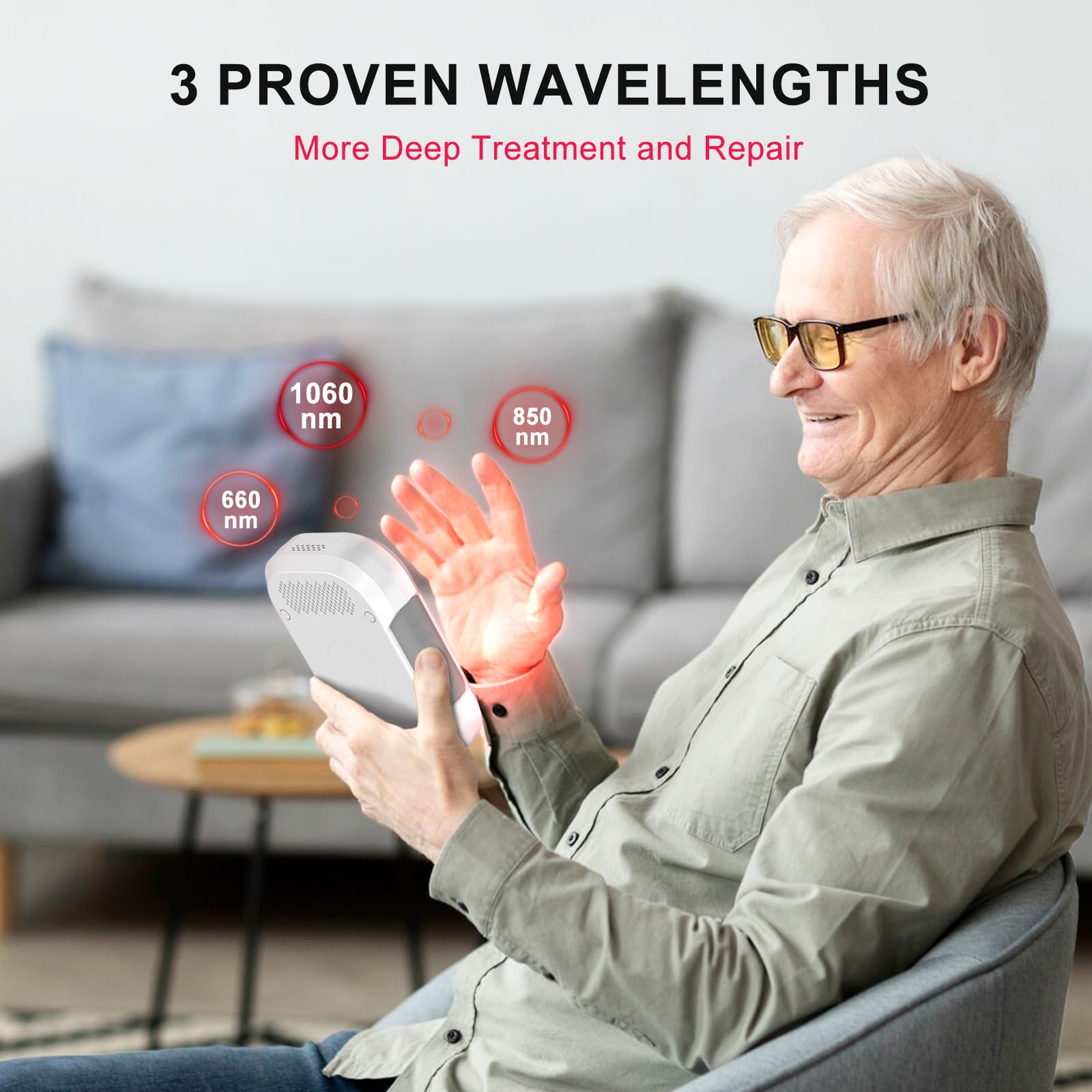 BONTANNY BO-60 uses a 60-degree beam for even area treatment.
